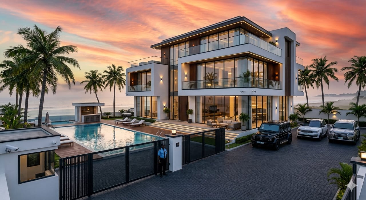 Mini Flat interior in Lekki, Lagos